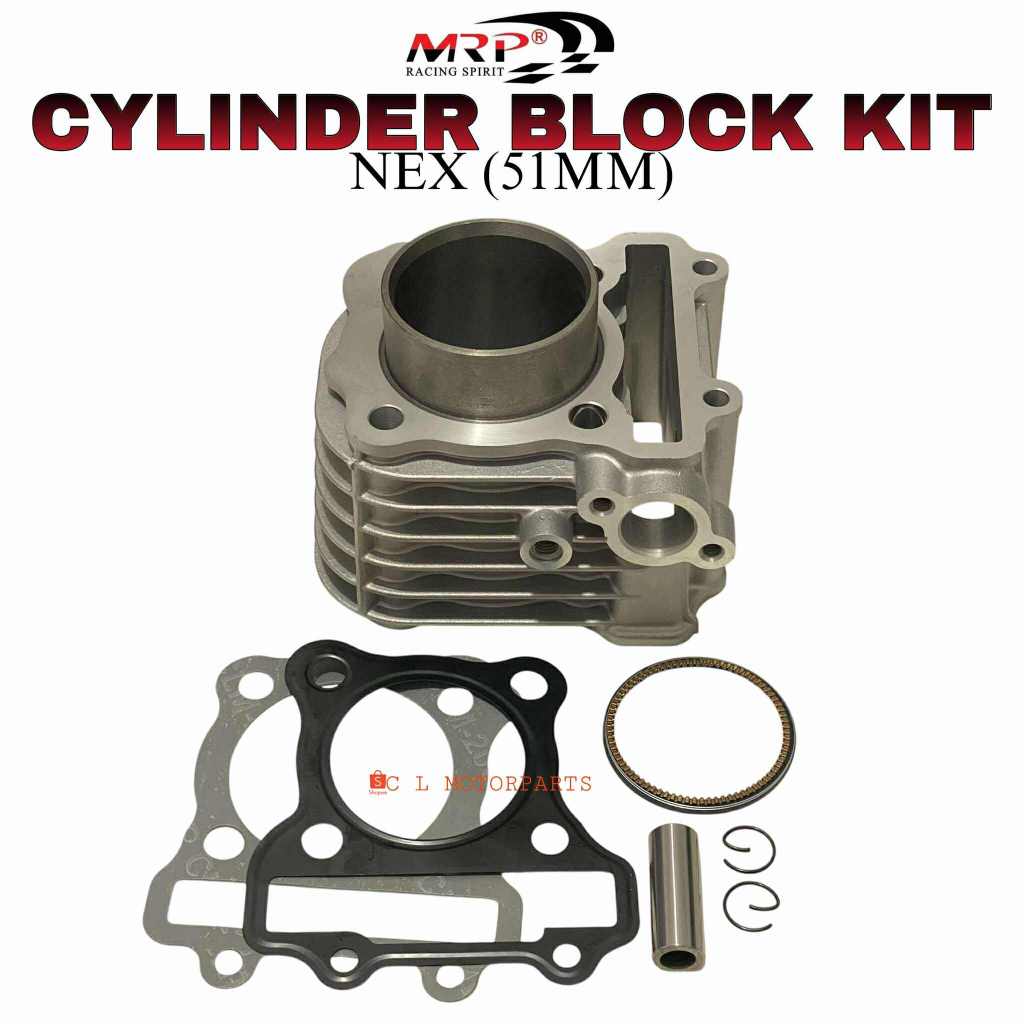 MRP CYLINDER BLOCK KIT NEX110 (51MM) | Shopee Malaysia