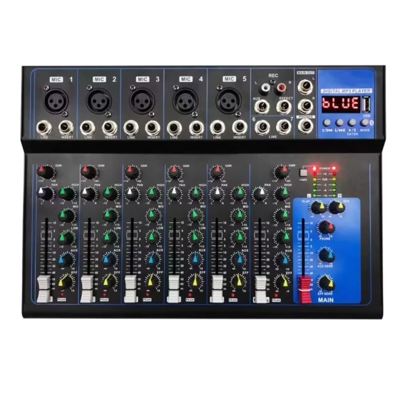 YAMAHA F7/F4 USB professional mixer 6-channel built-in na EQ 16DSP ...