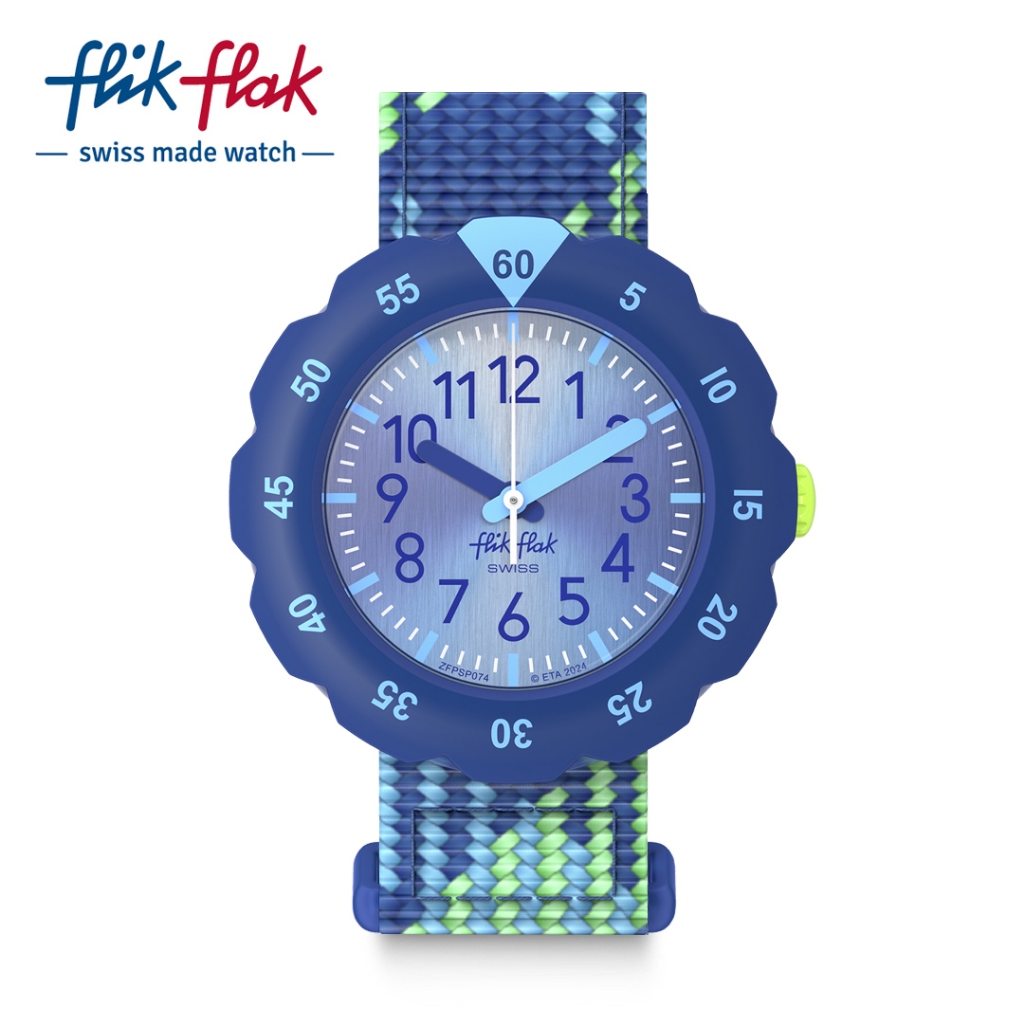 Flik Flak LOBSTER STRIPE Watch FBNP089 main image 0
