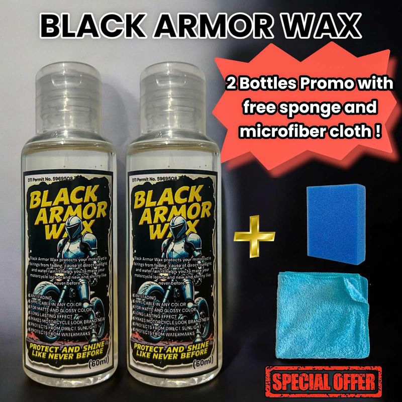 BLACK ARMOR WAX COAT | Shopee Malaysia