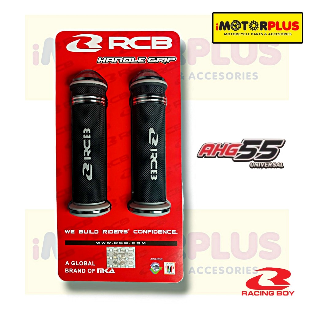 RCB ALLOY HANDLE GRIP 55 with BAR END UNIVERSAL TITANIUM | Shopee Malaysia