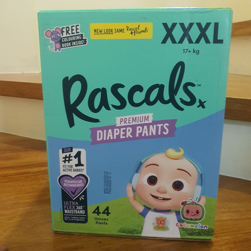 Rascal + Friends Premium Diaper Pants XXXL / XXL | Shopee Malaysia