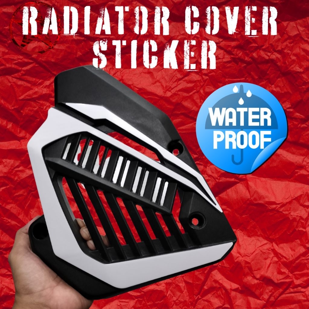 Honda click | Radiator cover sticker | Shopee Malaysia