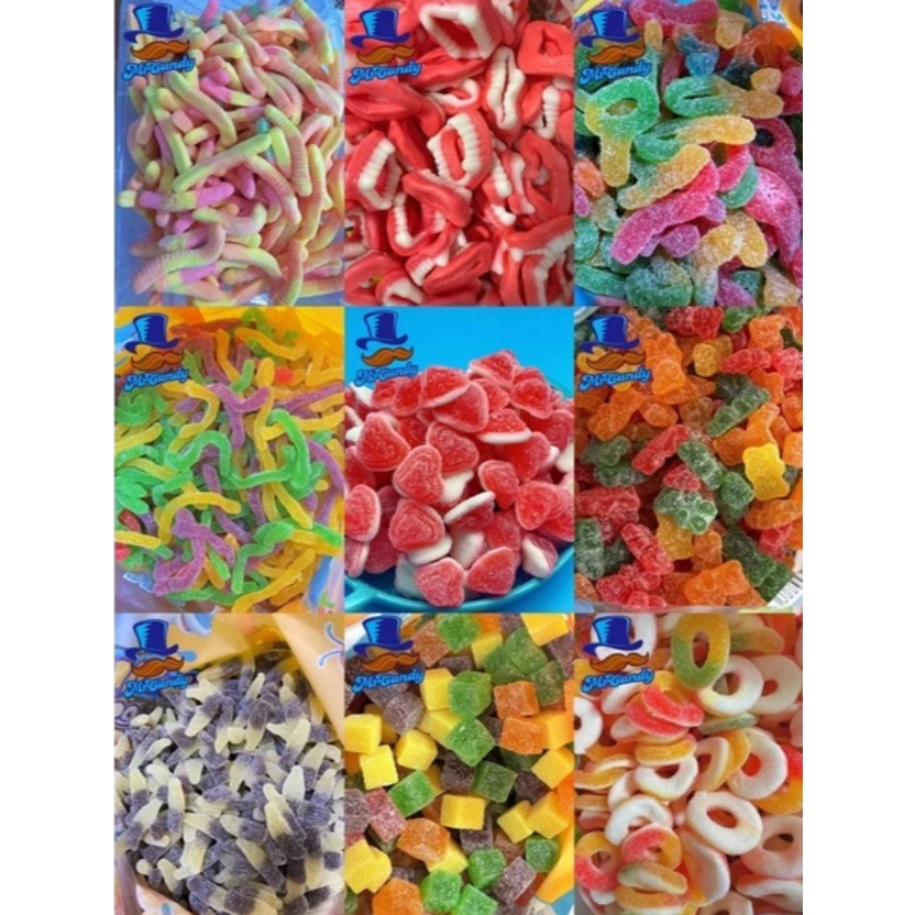 COD-CANDY GUMMY- 1 KILOGRAMS (LULU/SUNRISE/MELODY/GUMMIES) | Shopee ...