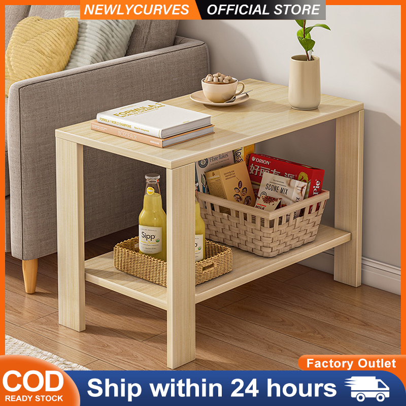 NEW - Sofa Side Table Simple Bedside Cabinet Small Coffee Table Corner ...