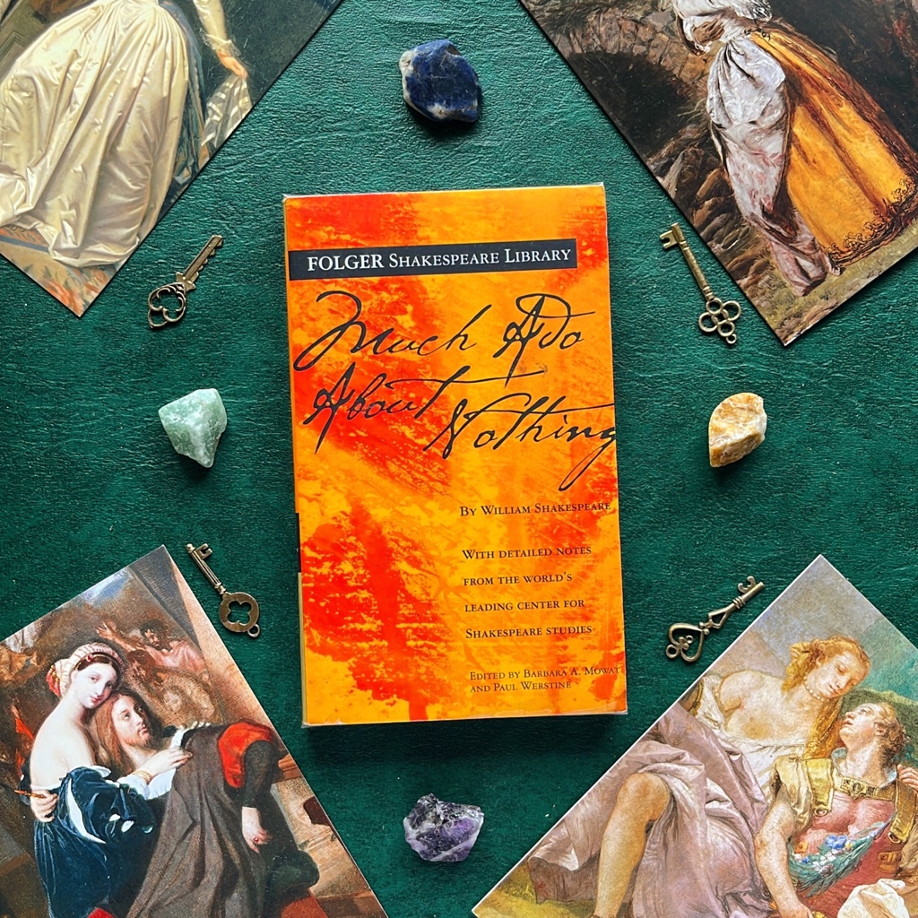 Much Ado About Nothing (Paperback) by William Shakespeare (Folger ...