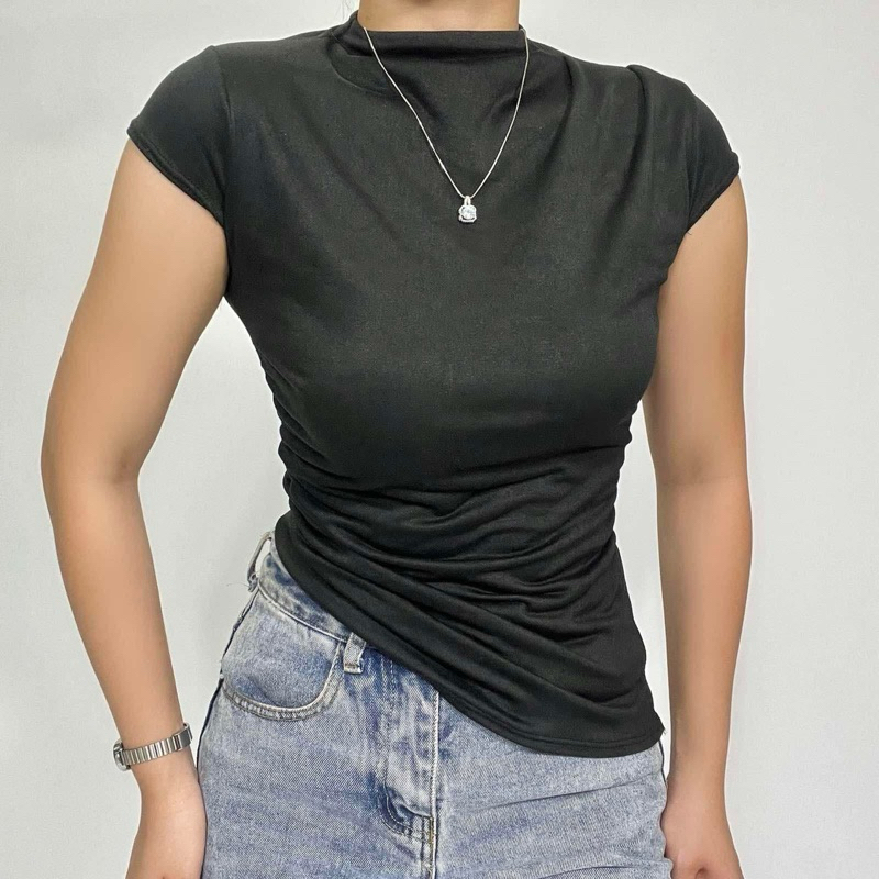 NOVA CLASSY BASIC TOP ( DOUBLE LINING FRONT ) | Shopee Malaysia