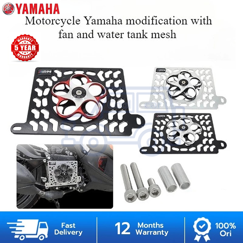 ARM Radiator Cover Windmill Full CNC 2-Color Spinner Design For Nmax v1 ...