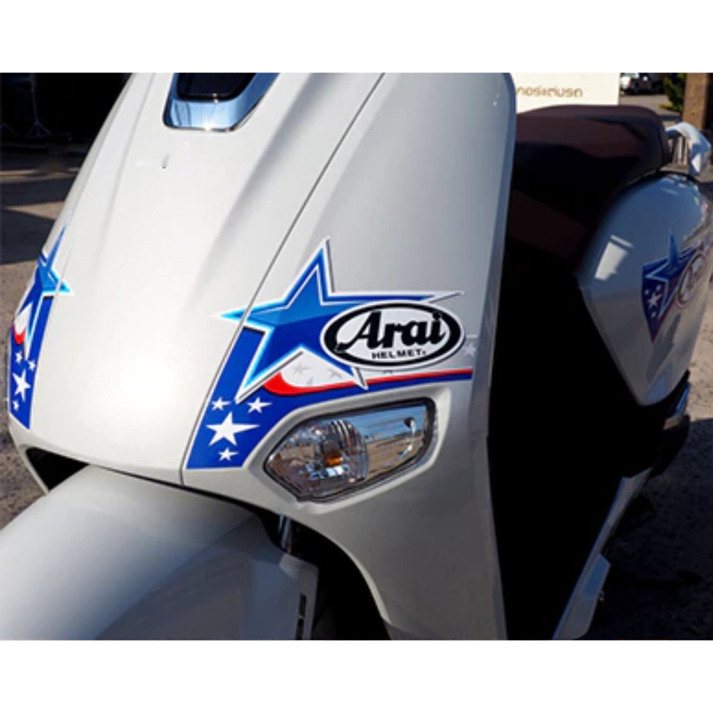 GIORNO ARAI DECALS (ZENITRO GRAPHICS DECALS) | Shopee Malaysia