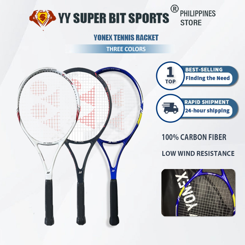Yonex Tennis Rackets Full Carbon With String Free Bag 27 inch Single ...