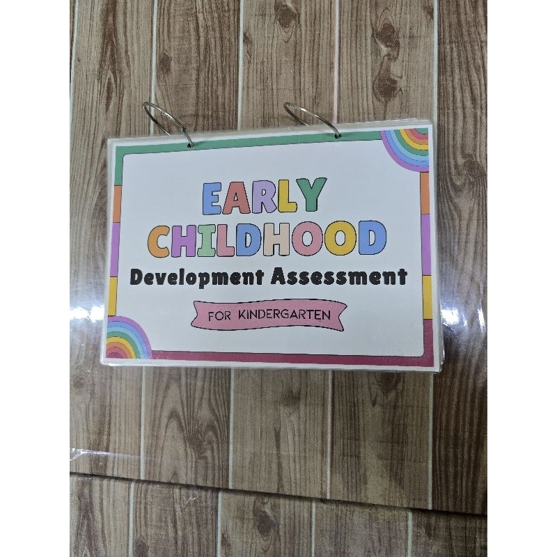 ECCD ASSESSMENT TOOL FOR KINDERGARTEN | Shopee Malaysia