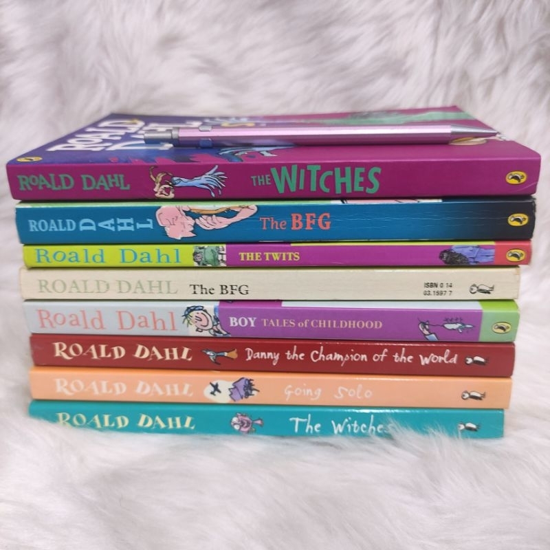 Roald Dahl Books / Witches / BFG / Danny / Charlie / Going Solo / Boy ...