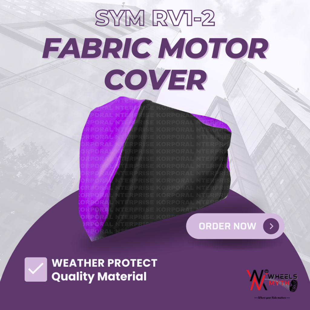SYM RV1-2 Waterproof Motorcycle Cover Tela Maganda ang Quality at Hindi ...