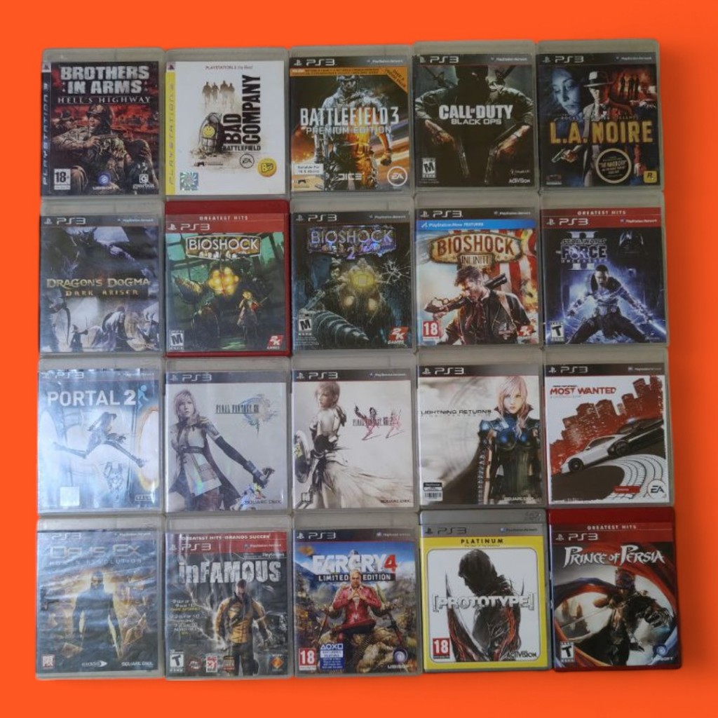 PS3 Games - Action Adventure Versus Fighting Genre Playstation 3 Game ...