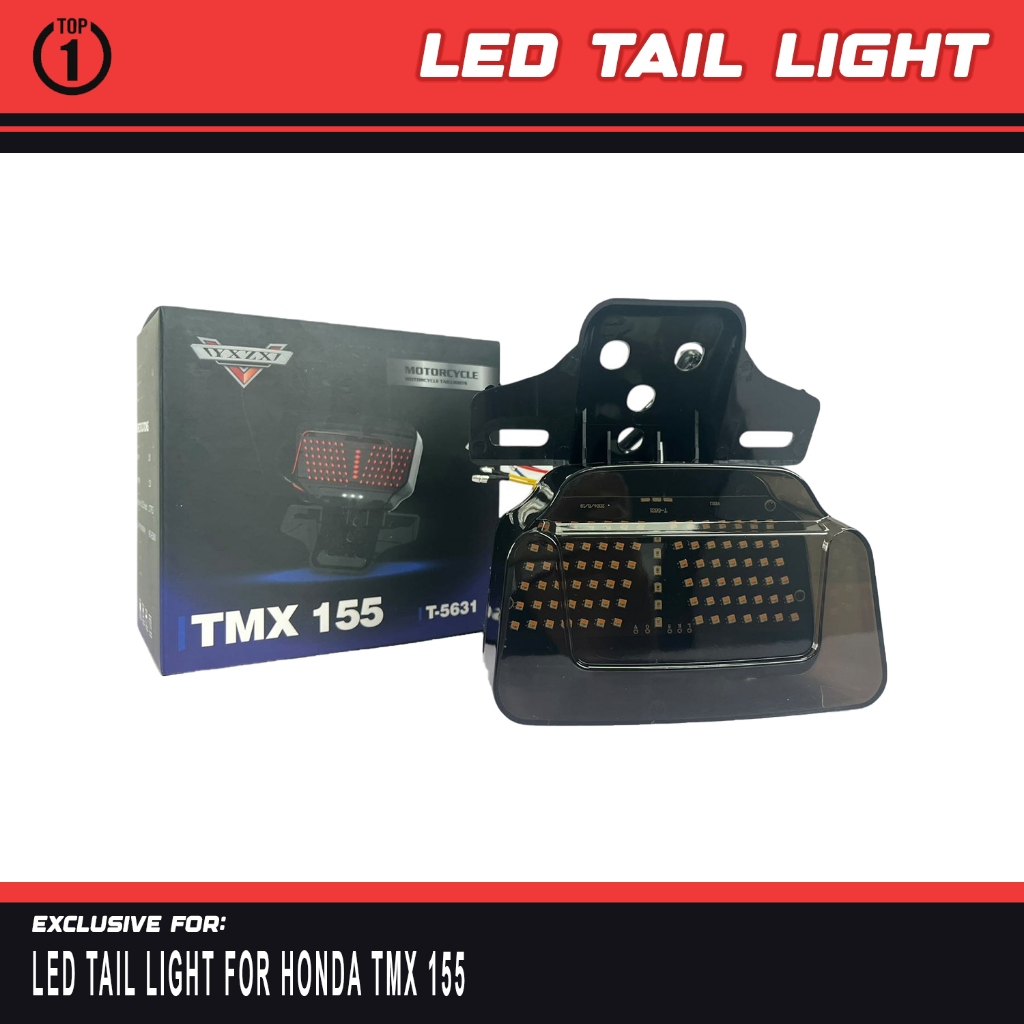 TOP 1 RACING LED TAIL LIGHT FOR HONDA TMX 155 MOTORCYCLE | Shopee Malaysia