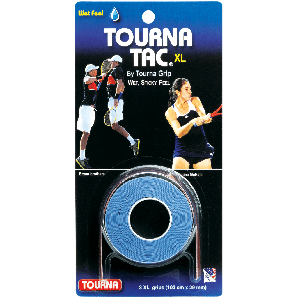Tourna Tac XL Racket Grip Roll (3 Pack) | Shopee Malaysia