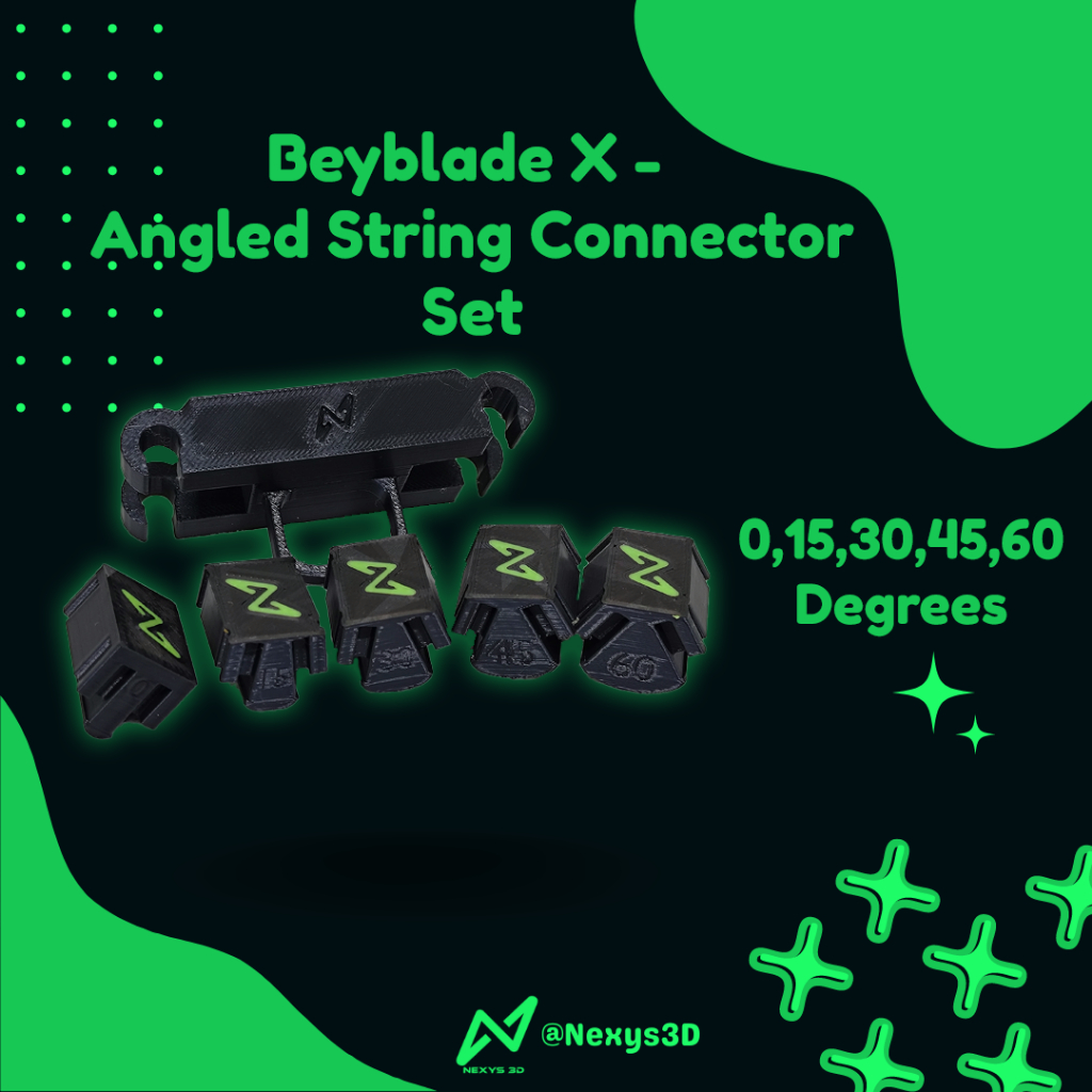 Beyblade X - Angled String Connector Set | Shopee Malaysia