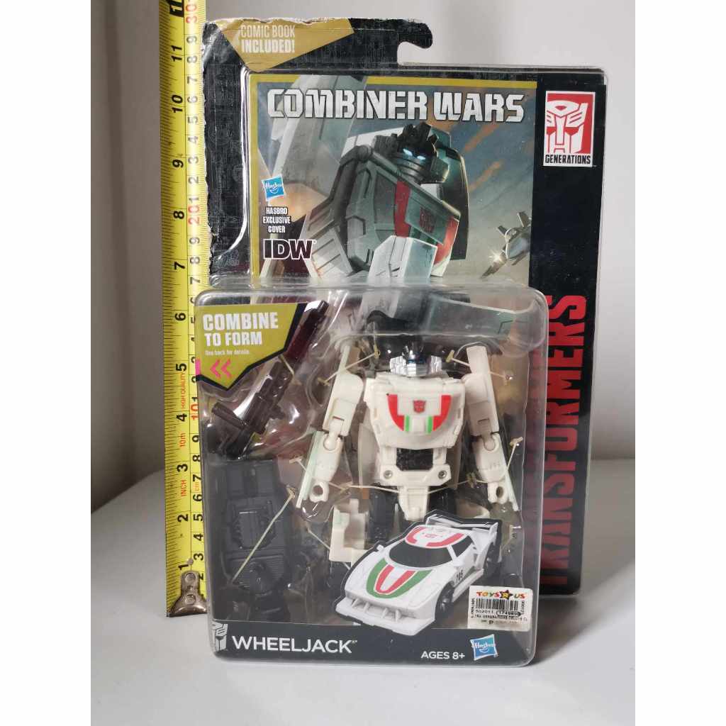 Transformers combiner wars Wheeljack deluxe class w comics Shopee