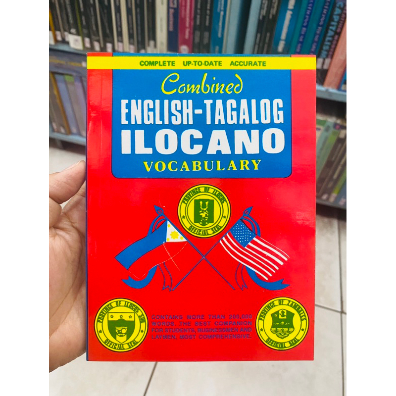 DICTIONARY english-Tagalog-Ilocano(minimal issue) | Shopee Malaysia