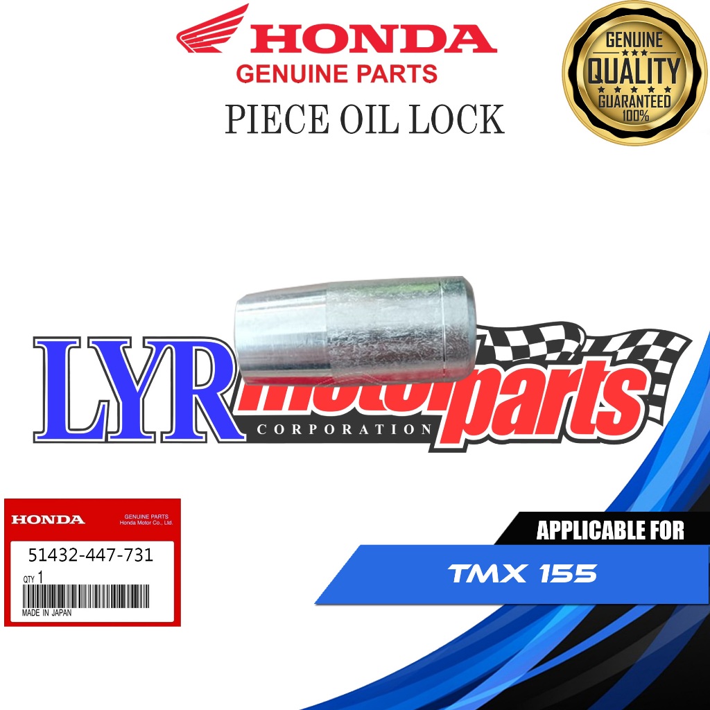 HONDA PIECE OIL LOCK FOR TMX 155 || 51432-447-731 | Shopee Malaysia