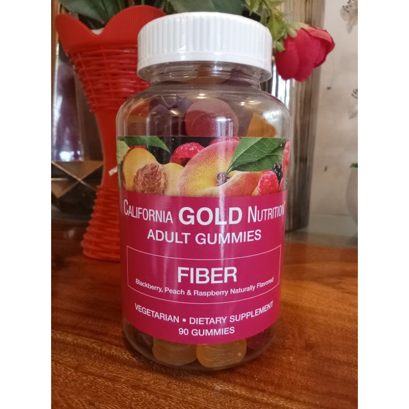 ! California Gold nutrition Adult Gummies Fiber (90 gummies) | Shopee ...