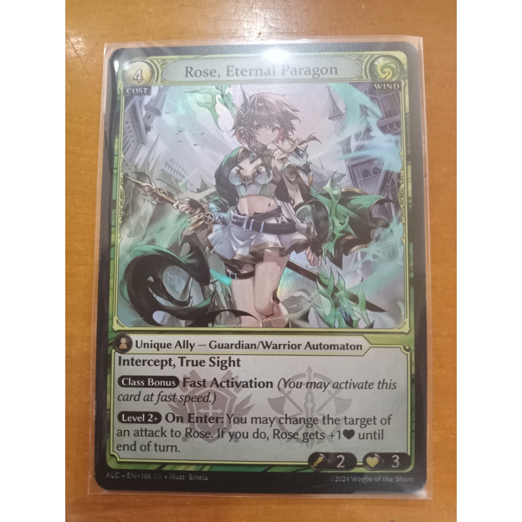 Grand　Archive　Rose Eternal　Paragon csr Rose, Eternal Paragon - Alchemical Revolution - Grand