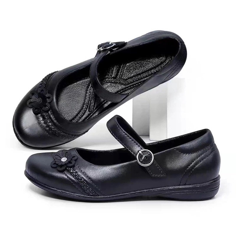 School Shoes Cheap Black Shoes Womens Kids Black Shoes 525 School