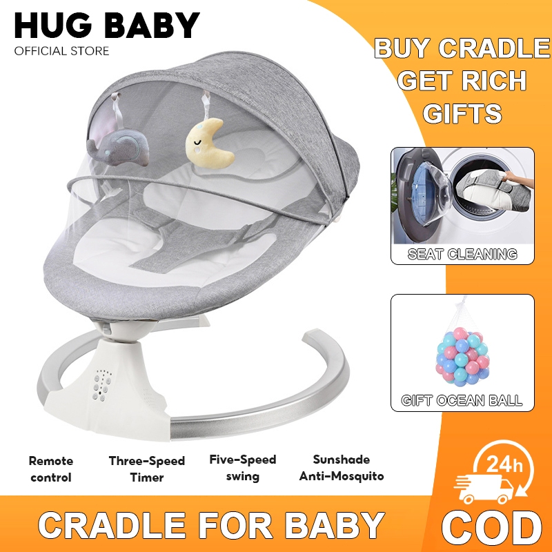Hug Baby Rocker Swing Electric Chair With Music And Mosquito net Baby ...