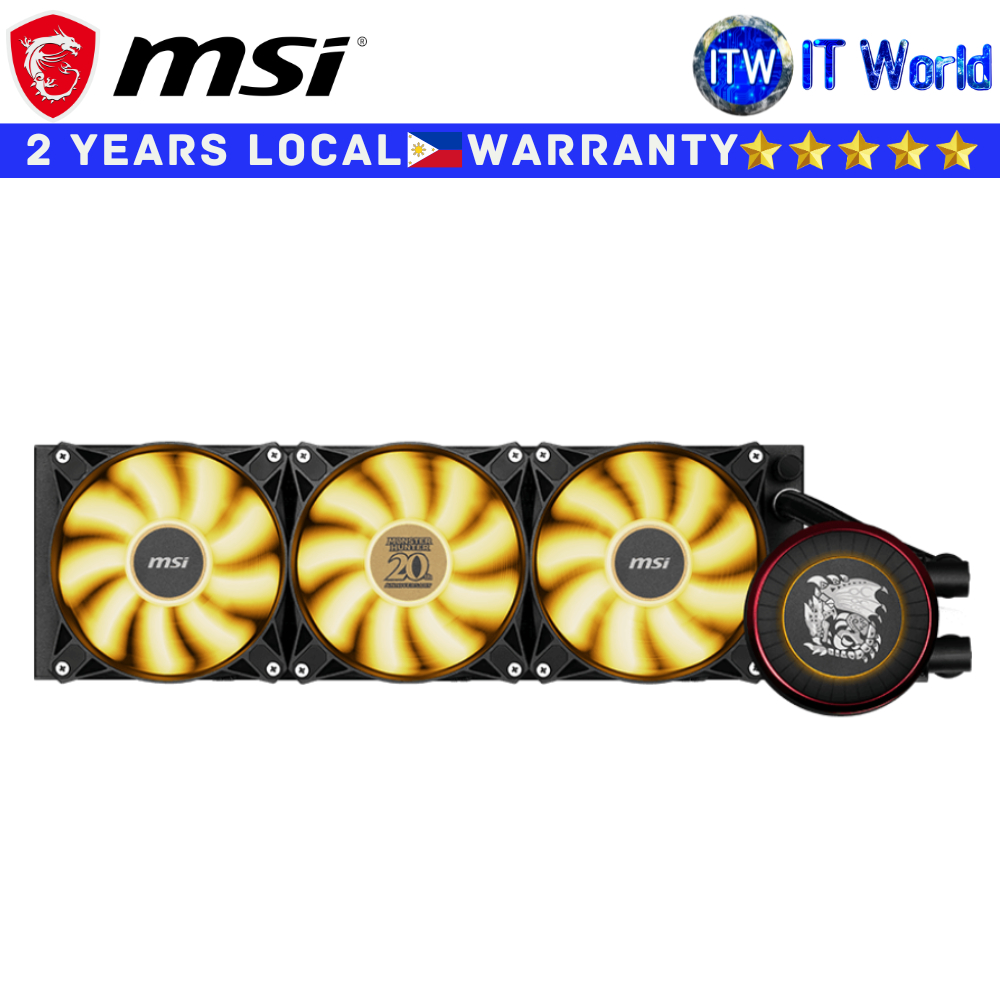 Itw | MSI CPU Cooler Fan MAG Coreliquid E360 Monster Hunter Edition ...
