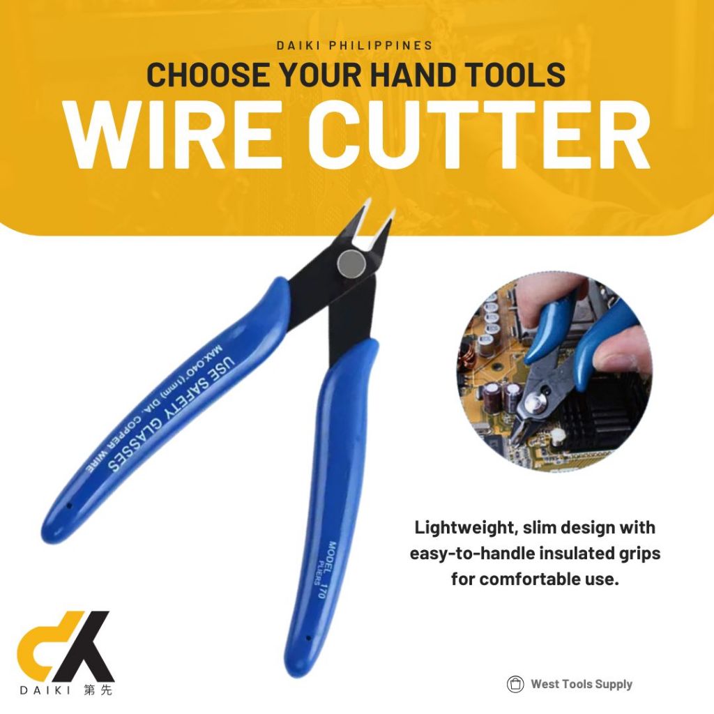 WIRE CUTTER PVC PLASTIC HANDLE | Shopee Malaysia