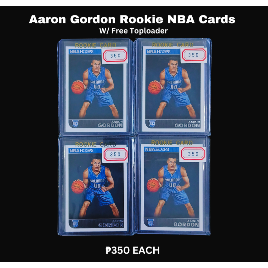 Aaron Gordon Rookie Hoops NBA Cards with Free Toploader | Shopee Malaysia