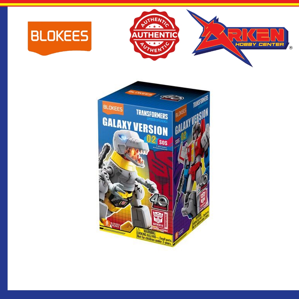 BLOKEES Transformers Galaxy Version 02 SOS Shopee Malaysia