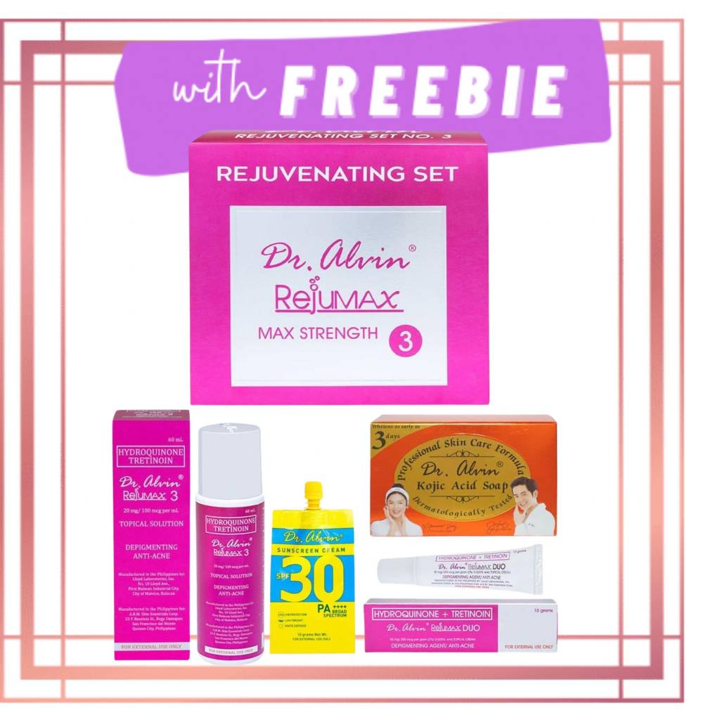 Dr. Alvin Rejuvenating Set No. 3 (Max Strength) | Shopee Malaysia