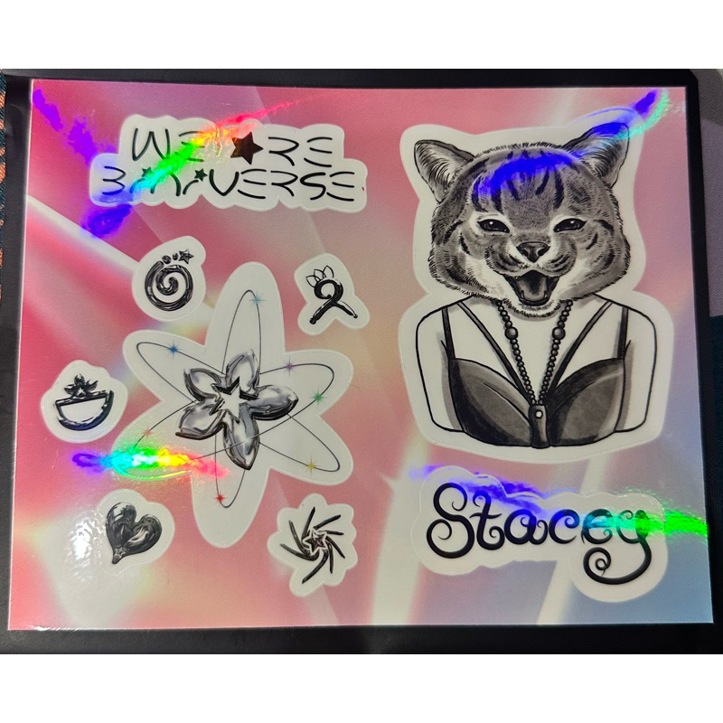 BINI STACEY STICKERS (1 sheet) | Shopee Malaysia