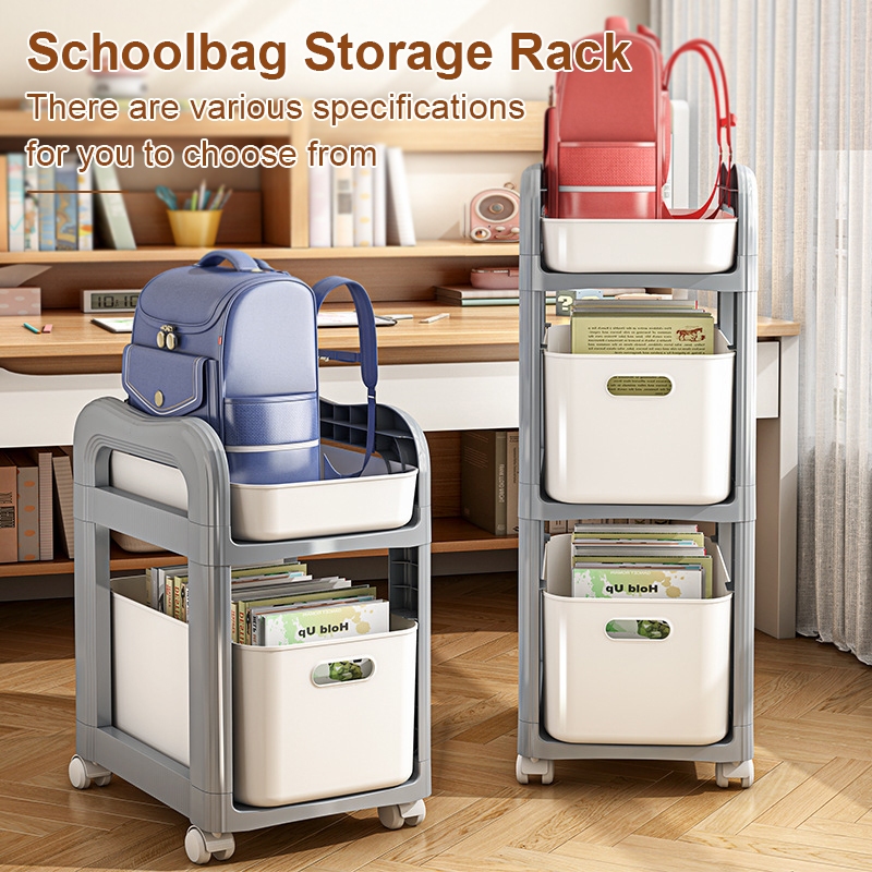 Layered rack organizer Book shelf Study & Office Drawer Unit Storage ...
