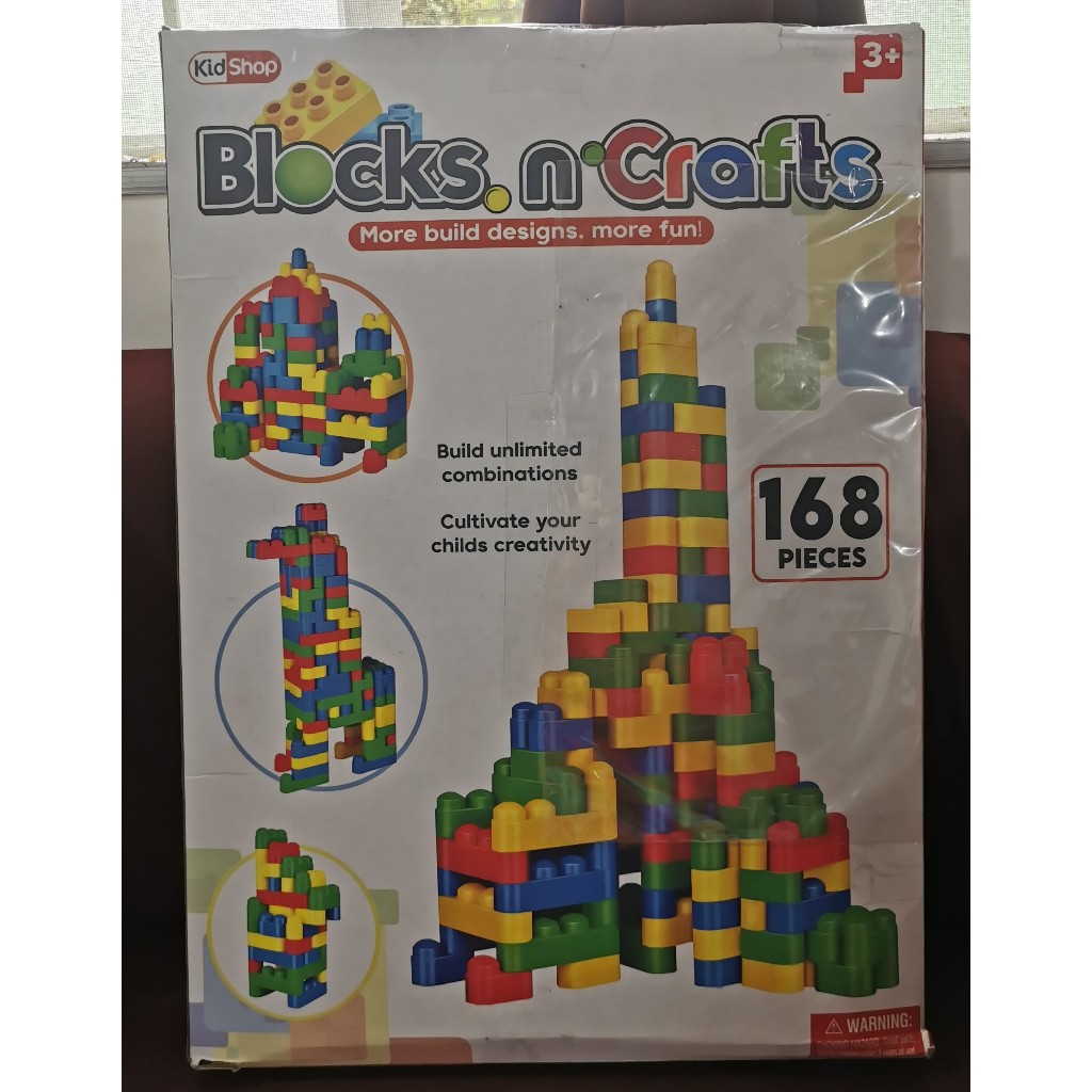 Mall Pull-out: - Kidshop Blocks n Crafts (168pcs) | Shopee Malaysia