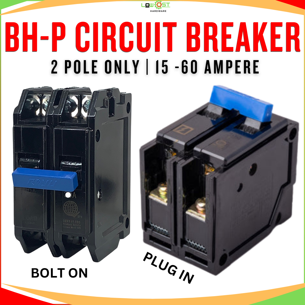 Circuit Breaker Plug-In / Bolt-On type 2-Pole Safety Breaker | 15A ...