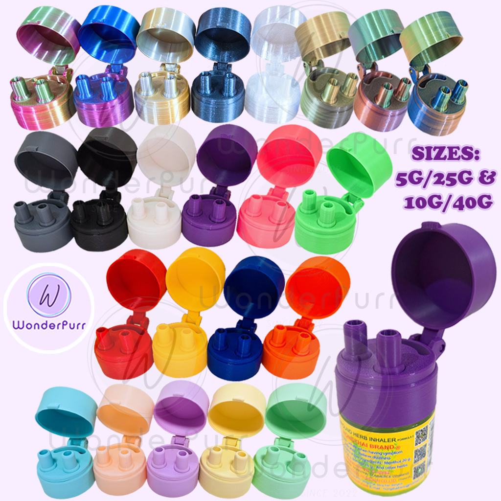 3D Printed Hong Thai Flip Cap Cover Container(5g/25g&10g/40g)Cap Only ...