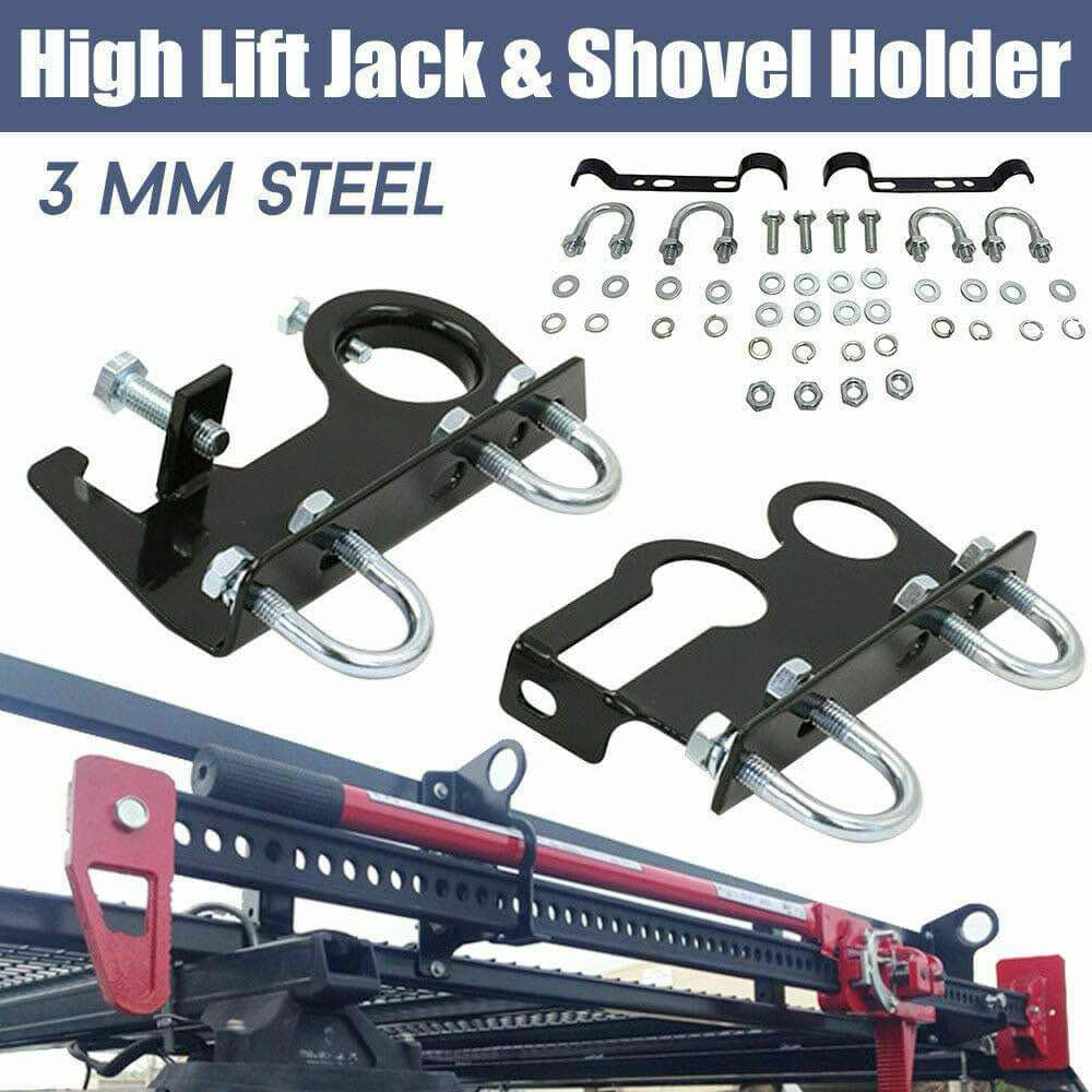 HIGH LIFT JACK AND SHOVEL HOLDER ROOF RACK MOUNT | Shopee Malaysia