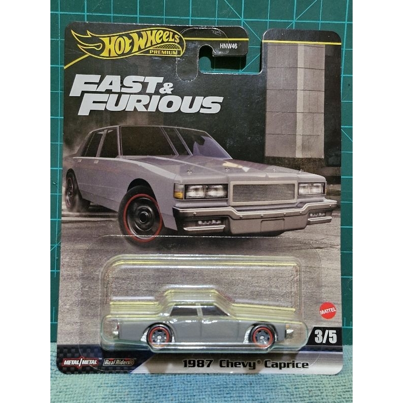 Hot Wheels Fast & Furious 1987 Chevy Caprice - 1:64 Modellauto