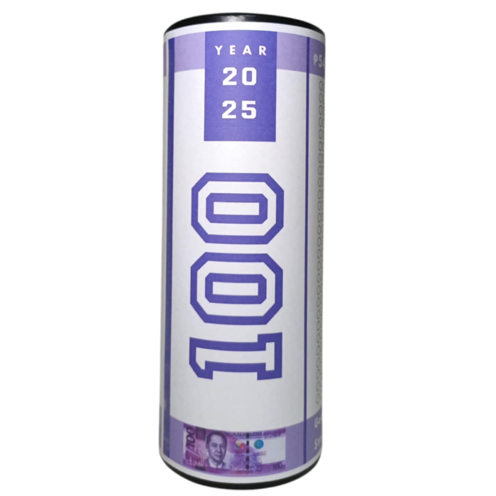 2025 New Alkansya Design for Money Bills Ipon Challenge 100 PESOS ...