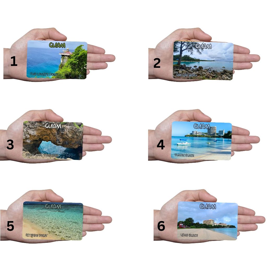 GUAM NEW DESIGN RUBBER REF MAGNET | Shopee Malaysia