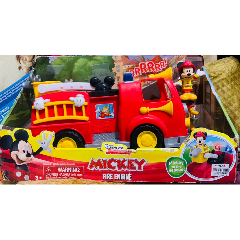 Mickey Mouse Fire Engine - Disney Junior | Shopee Malaysia