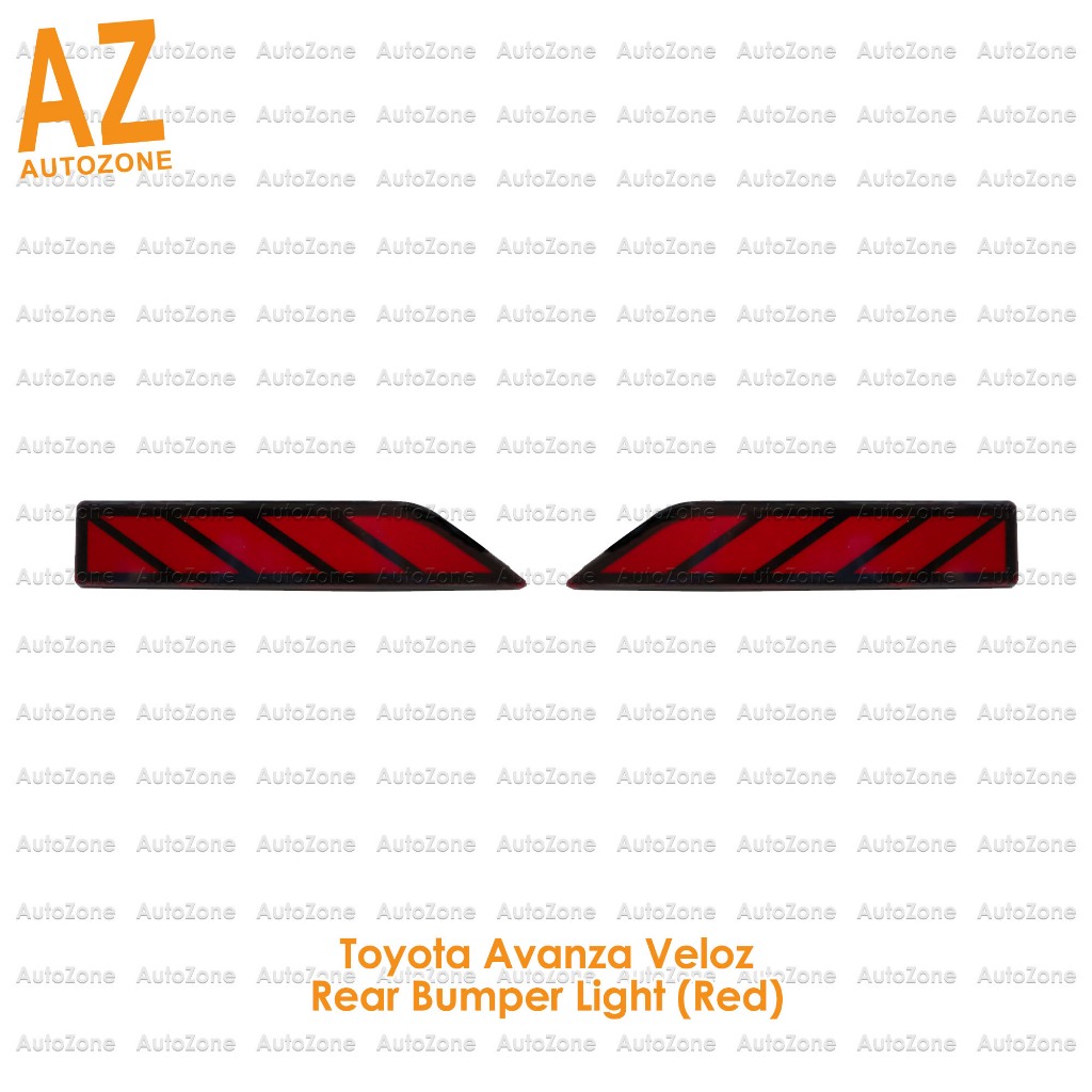 Toyota Avanza Veloz 2022-2023 Rear Bumper Light (Red) | Shopee Malaysia