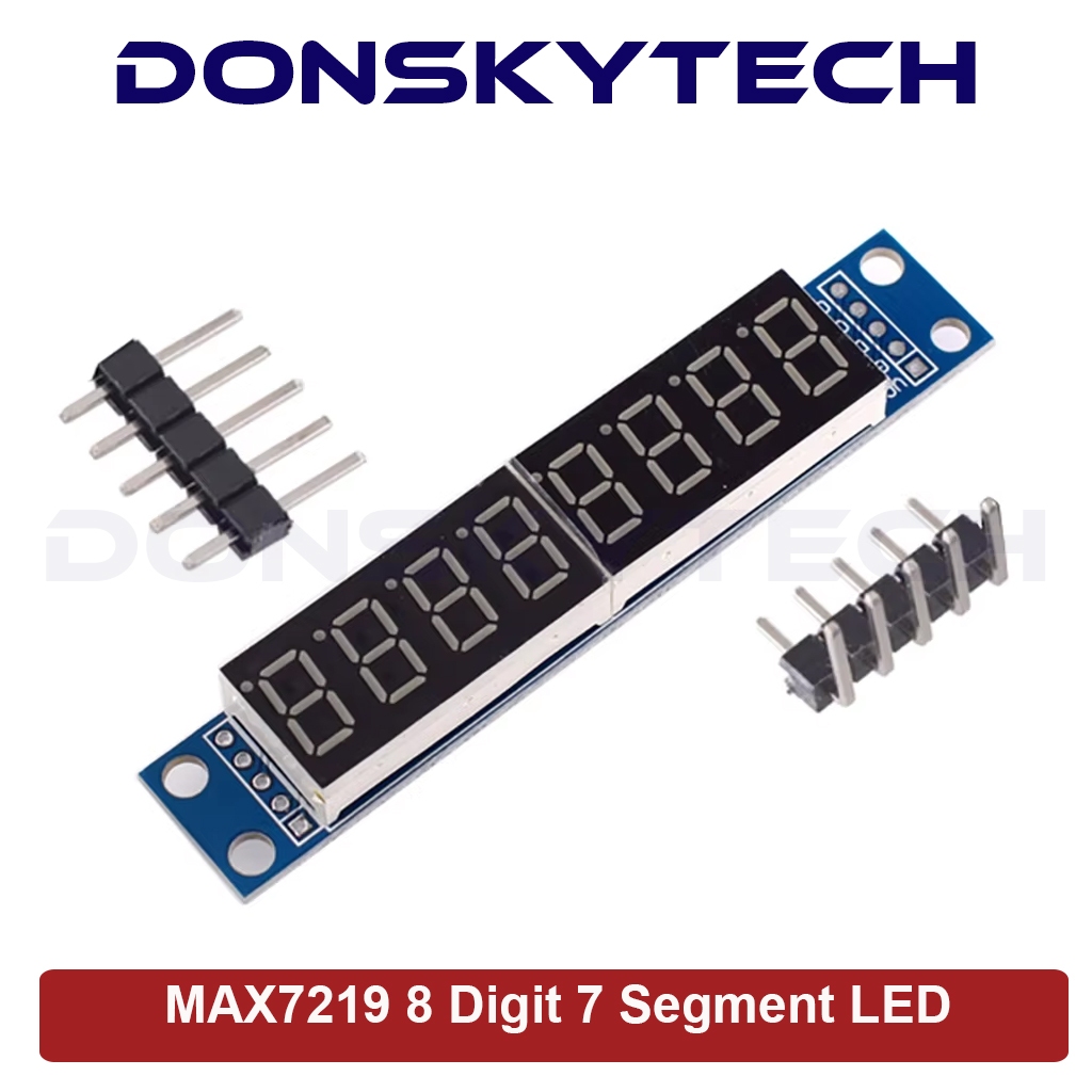 MAX7219 8 Digit 7 Segment LED | Shopee Malaysia