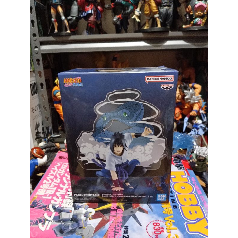 Authentic Uchiha Sasuke of Naruto Shippuden Panel Spectacle Bandai ...