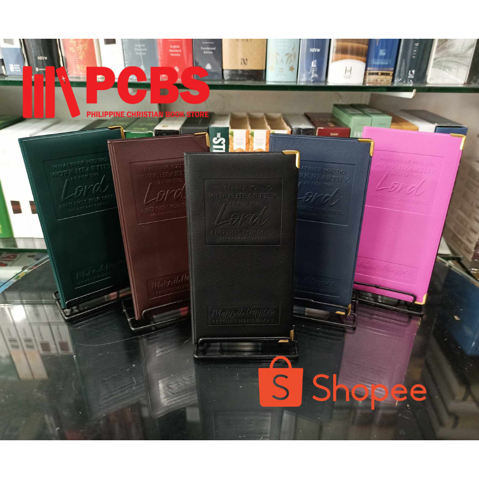 PCBS Appointment Planner 2025 Make it Happen Appointment Diary with