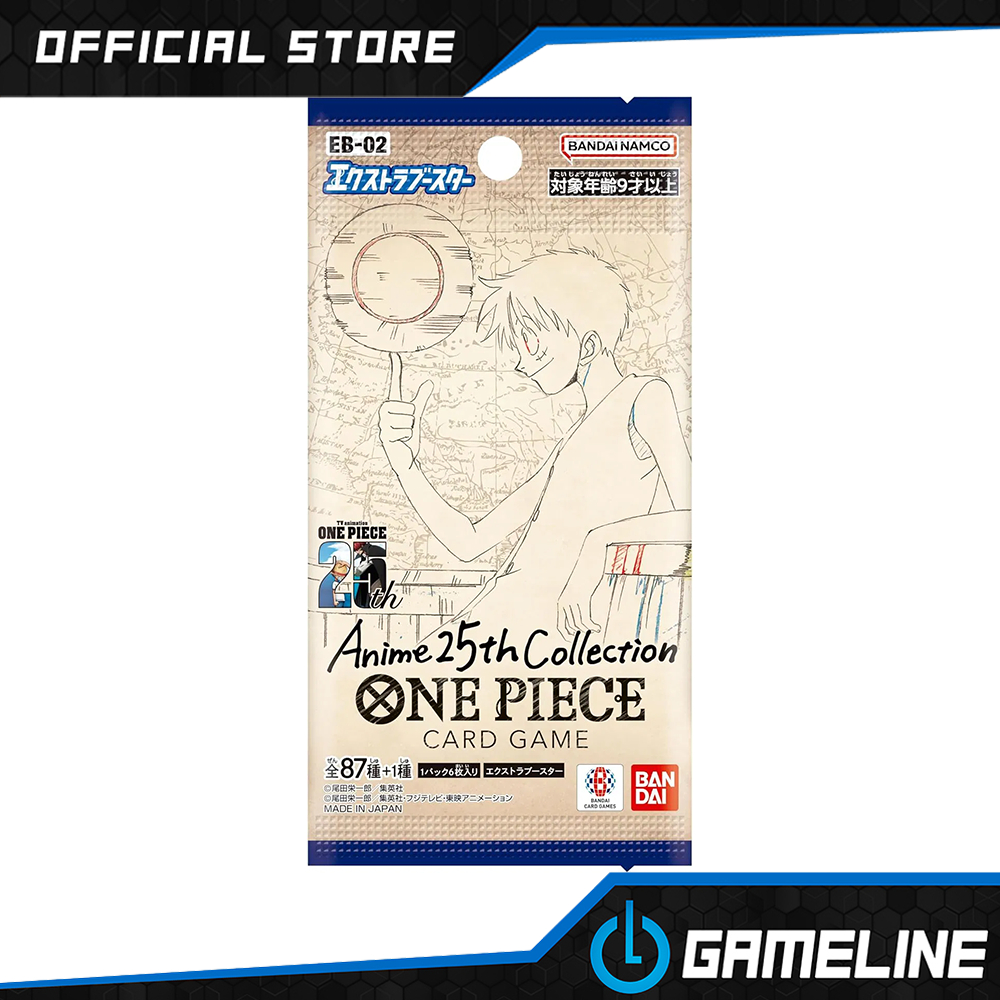 One Piece TCG JPN Booster Pack - Extra Booster Anime 25th Collection -  [EB-02] | Shopee Malaysia