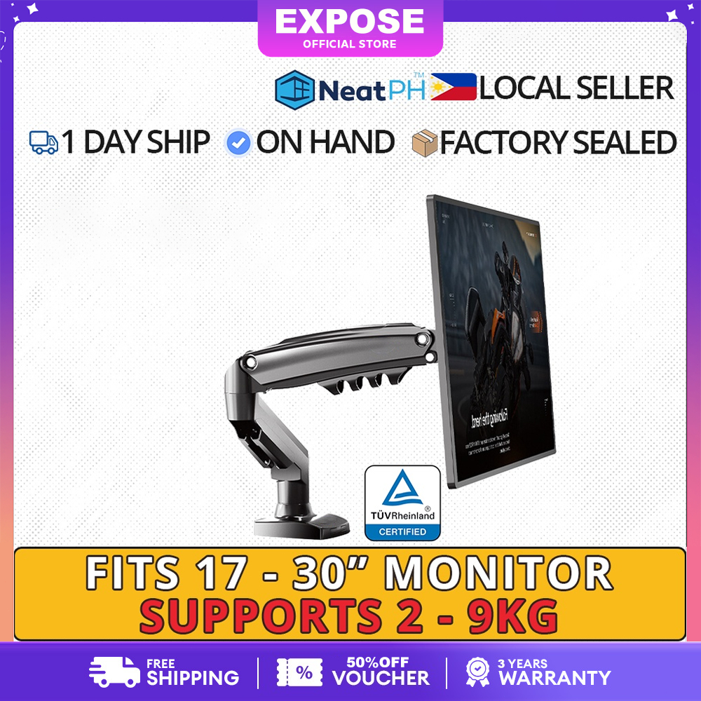EXPOSE Monitor stand dual monitor mount for desk monitor riser portable ...