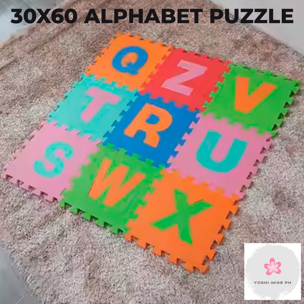 yoshi 26IN1 30X60CM ALPHABET MATS MULTI-FUNCTIONAL PUZZLE MATS FOR KIDS ...